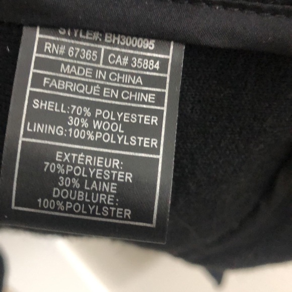 BB Dakota shawl collar sweater coat with self tie belt - Picture 3 of 5